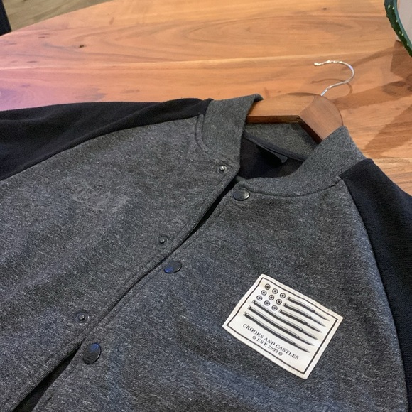💯 Rare Used Mens Crooks & Castles Jacket - Picture 3 of 14